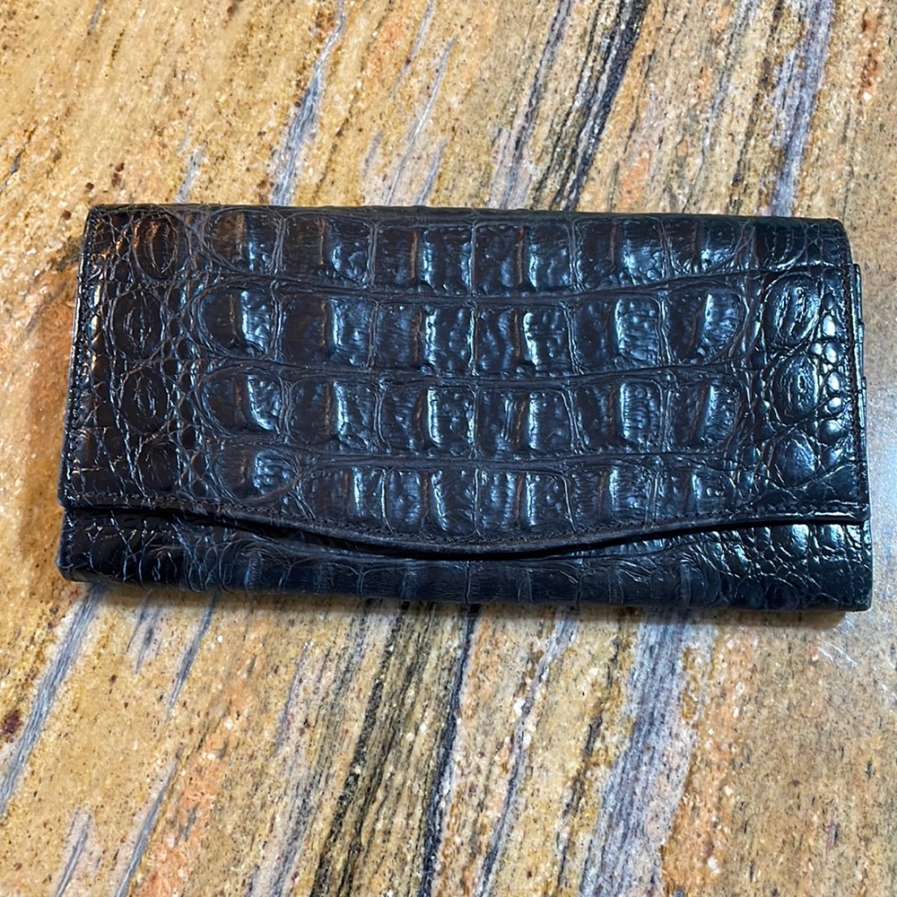 Joan & David Black Wallet